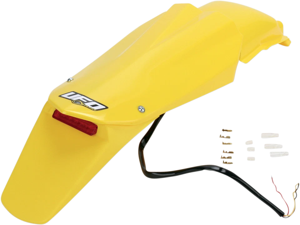 Guardabarros trasero UFO HU03314-103 Enduro - con luz - amarillo 05-13 Husqvarna WR 250 Foto 1 de 1