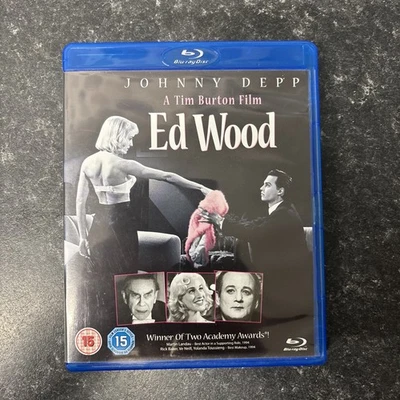 Ed Wood Blu-ray (2016) Johnny Depp, Burton (DIR) cert 15 FREE Shipping, Save £s - Image 1 of 3