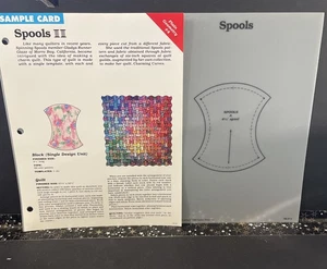 Spinning Spools - Spools Quilt Pattern with Template - Picture 1 of 1