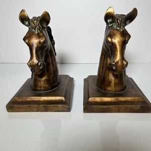 Dobson testa di cavallo fine libro solido 7"H. 5"W - Foto 1 di 11