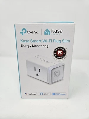 Умная вилка TP Link 249185 Tp-link Ac Kp115 Kasa Wi-Fi тонкий мониторинг энергопотребления - Изображение 1 из 4