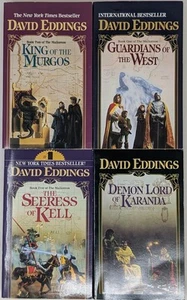 David Eddings 7 Book Lot Malloreon + Belgariad Fantasy Paperback Set Collection - Picture 1 of 5