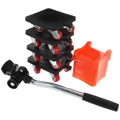  1 set mobili per mobili a rulli mobili per mobili per sollevatore di - Immagine 1 di 4