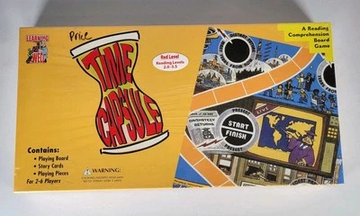 Aprendizaje Bien Tiempo Cápsula Juego de Mesa Comprensión de Lectura Juego de Mesa De Colección Nuevo Foto 1 de 4