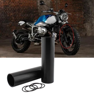 2pcs Black Front Fork Suspension Cover For BMW R nineT Pure/Scrambler/UrbAan G/S - Picture 1 of 11