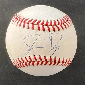 JERMAINE DYE AUTOGRAPHED RAWLINGS NATIONAL LEAGUE BASEBALL ATLANTA BRAVES - Picture 1 of 5
