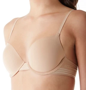 DKNY Damen Essential Mikrofaser Bügel Push-Up BH leicht leuchten Größe 34B 6489 - Bild 1 von 2