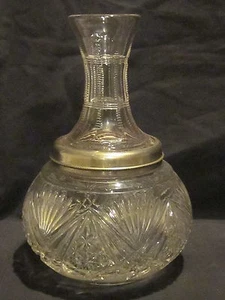 EAPG Perfection Bottle Notch & Band Royal Carafe & Decanter - Imagen 1 de 4