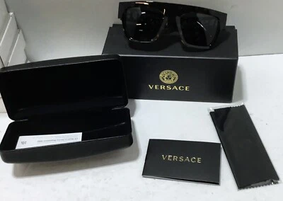 Gafas de sol para hombre VERSACE VE4430U GB1/87 53 mm Habana/gris oscuro Foto 1 de 4