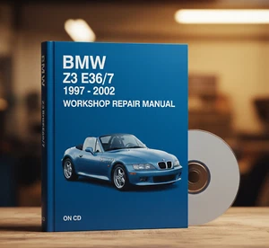 BMW Series Z3 E36/7 1997 - 2002 Workshop Manual Repair Guide on CD. - Picture 1 of 1