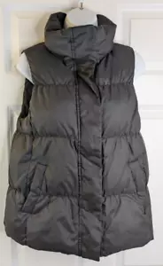 Gap, Unisex Down Vest, Black, men's size M, women's size S - Picture 1 of 3