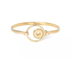 Ginger Snap Gold - Tone Moonbeam Bracelet for Petite 12MM Snap GP95-06 - Picture 1 of 1