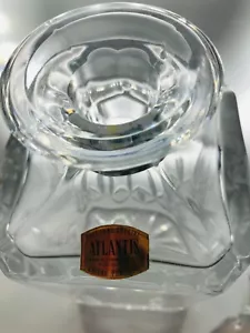 Bellissimo, Splendido Decanter Pesante Atlantis Piombo Pieno Cristallo Made In Portugal - Foto 1 di 12