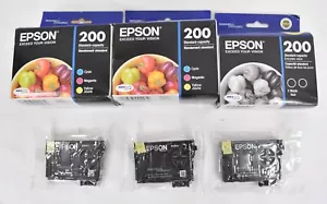 (11) Cartucce di inchiostro Epson 200 252 capacità standard per XP-200 XP-300 XP-310 - Foto 1 di 7