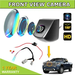 150° Front View Camera for GMC Sierra 1500 2500HD 3500HD with 12V Power Adapter - Picture 1 of 10