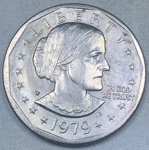 1979-P Susan B Anthony (SBA) $1- Free Shipping Cover