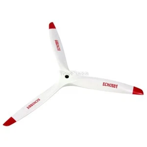 3 Bladed 13x6 13x8 Wood Propeller Fuel Power White for Nitro Gasoline Engine RC - Picture 1 of 2