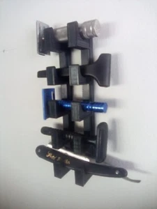 sale 5 Safety And Straight Razor Wall Stand - Picture 1 of 2