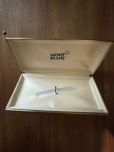 Vintage Montblanc Empty Pen Case White Gold - Picture 1 of 6