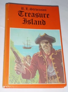 Treasure Island VTG 1982 Hardcover by R. L. Stevenson Adventure Pirates Treasure - Picture 1 of 6