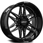 AXE BTO-5 Gloss Black Milled 20x10 -19 6x135-6x139.7 Wheel Single Rim