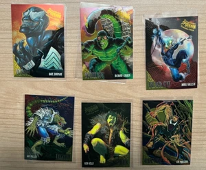 Fleer Ultra Spider-Man Golden Web Insert Lot - 6 Cards Venom Scorpion Carnage ++ - Picture 1 of 1