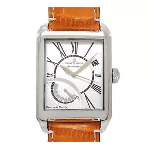 MAURICE LACROIX PT6157 Pontos Rectangular Power Reserve Date Automatic - Picture 1 of 6