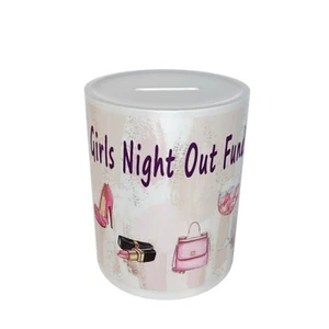 GIRLS NIGHT OUT FUND Keramik Familie Tasche Spardose Spardose Weihnachtsgeschenk - Bild 1 von 6
