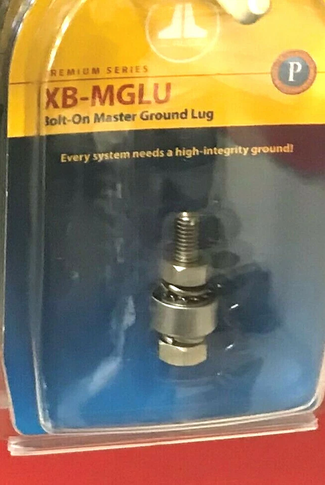 JL Audio XB-MGLU Master Ground Lug for 1/0-AWG 2-AWG 4-AWG 8-AWG Power Wire NEW - Image 1 of 1