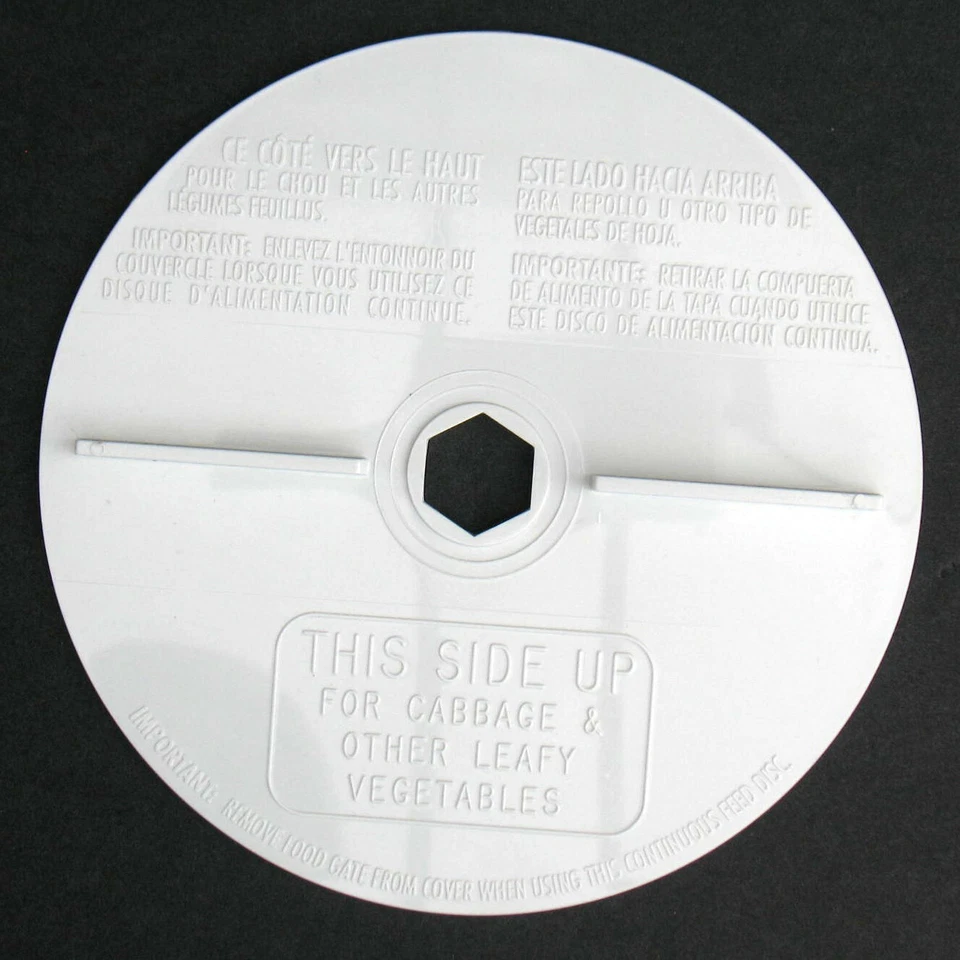 Hamilton Beach Food Processor 70700-W Feed Disc Sling Plate Replacement Parts - Image 1 of 2