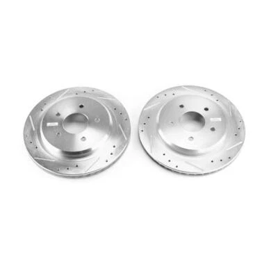 PowerStop Disc Brake Rotor Set - Fits Cadillac XLR 2004-2009, Chevrolet Corvette - Image 1 of 4
