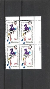 Canada 1982 Marathon of Hope 30c Block of 4 MNH - Bild 1 von 1