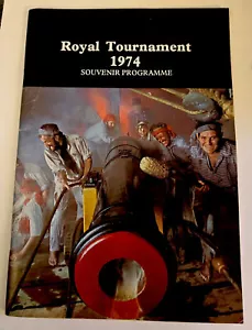 THE ROYAL TOURNAMENT 1974 SOUVENIR PROGRAMME FREEPOST UK 🇬🇧 - Picture 1 of 8
