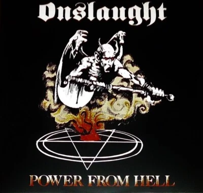 ONSLAUGHT Power From Hell LP Vinyl Record Exodus slayer testament vinyl punk - Image 1 of 2