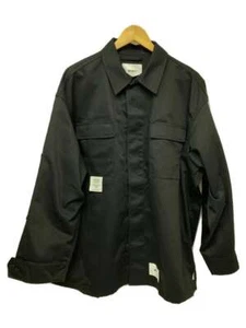 WTAPS military Jacket cotton black 3 Used - Picture 1 of 9