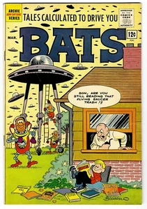 Tales Calculated to Drive you Bats (1961-1962 Archie) #3 VG, UFO cover - Picture 1 of 2