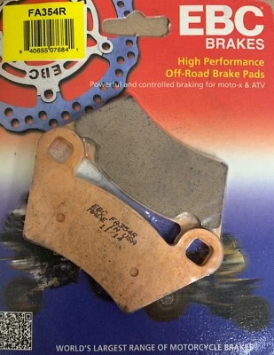 Pastillas de freno serie EBC R #FA354R Polaris ~ GRATIS EE. UU. ENVÍO Foto 1 de 2