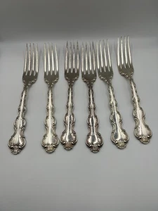 Lot Of 6 BIRKS Regency Plate Louis de France forks - Picture 1 of 7