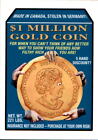 2017 Garbage Pail Kids Network Spews 29 $1 Million Gold Coin Wacky Packages /181