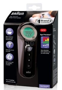 Braun 3-in-1 No Touch Thermometer with Age Precision Forehead Brand New in Box