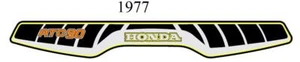 1977 ATC90 REAR FENDER EMBLEM (D7046) - Picture 1 of 1