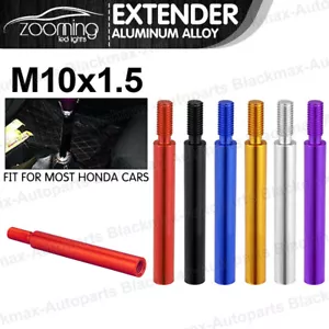 M10x1.5 Shift Knob Extension for Gear Shifter Lever 4.6" 12cm Extender FOR Honda - Foto 1 di 12
