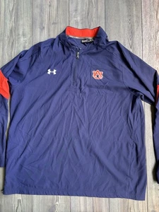 Under Armour Herren 1/4 Zip Pullover Auburn University Tigers Side Zipper Gr. 2XL - Bild 1 von 9