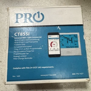 Pro1  4 Heat/2 Cool 7 Day 5/1/1 Electric Gas Programmable Wi-Fi Thermostat - Picture 1 of 10