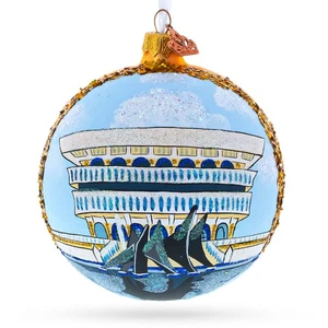 New York State Museum, Albany, New York, USA Glass Ball Ornament 4 Inches - Picture 1 of 5