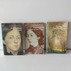 Virginia Woolf - Vintage Penguin Books Bundle x 3 A Room of One's Own Book - Picture 1 of 16