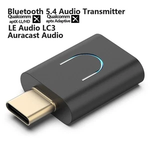 LC3 Type-C Wireless Stereo Adapter LE Audio Transmitter for PS4/PS5 PC TV - Afbeelding 1 van 6