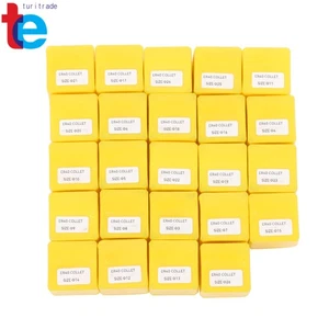 24Pcs ER40 Collet Set Metric Size High Precision Spring Clamping Collets 3-26mm - Picture 1 of 16