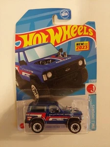 Hot Wheels Nissan Patrol Custom Blue #20 - 2023 HW J-Imports - Picture 1 of 2
