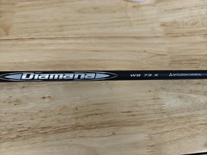 New Tour Issue Diamana WB WhiteBoard 73 X Driver shaft Mitsubishi Chemical - Picture 1 of 4